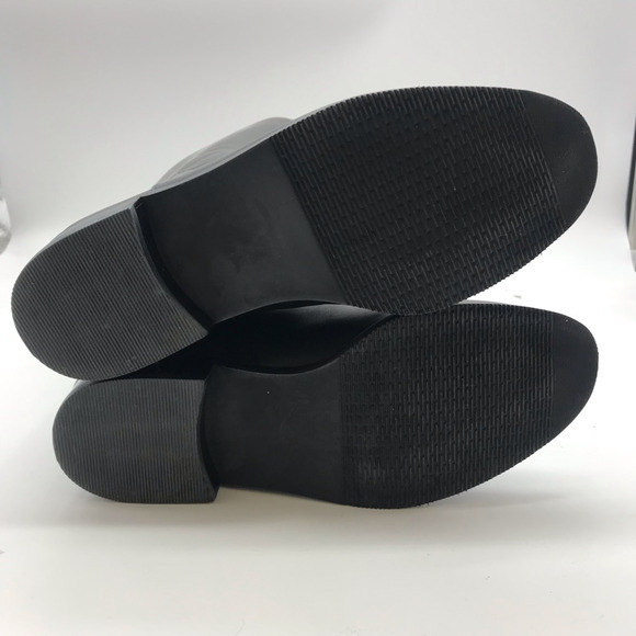 Walking Cradles Womens Meadow Boots Black Block Heels Side Zipper 6.5 New - Picture 3 of 8